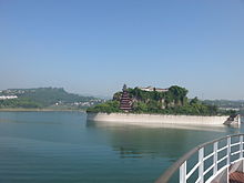 View of Shibaozhai from Yangtze River Cruise.jpg