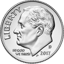 2017-D Roosevelt dime obverse transparent.png