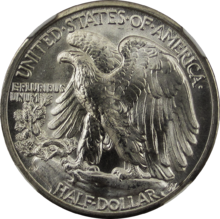 Walking Liberty Half Dollar 1945D Reverse.png