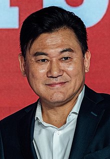 郑市长欢迎Rakuten Monkeys乐天桃猿队加入中华职棒，盼提升整体表现(三木谷浩史)(cropped).jpg