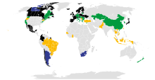 Carbon taxes and emission trading worldwide